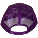 Casquette Filet Yupoong - Unie violette