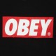 OBEY Basic T-Shirt - Obey Bar Logo - Black