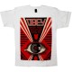 OBEY Tri-Blend T-Shirt - Never Trust Your Eye - Heat