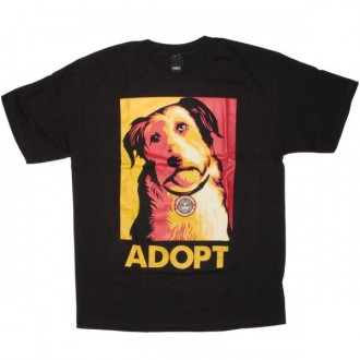 OBEY Awareness - Adopt a pet - Black