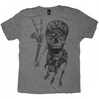 OBEY Tri-Blend T-Shirt - Life in the fast lane - Heat