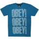 OBEY T-shirt - Earn Your Stripes - Blue