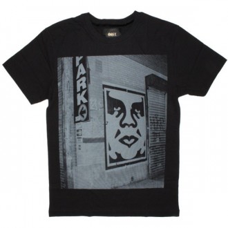 OBEY T-shirt - Obey New York Photo - Black
