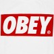 OBEY Basic T-Shirt - Obey Bar Logo - White