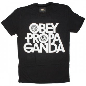 OBEY Premium T-Shirt - Obey Pyramid - Black