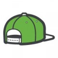 Casquette verte