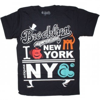 Ambiguous T-shirt - Brooklyn - Navy