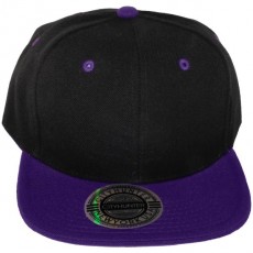 Casquette Snapback City Hunter - Noir / Violet