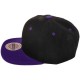 Casquette Snapback City Hunter - Noir / Violet