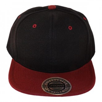 Casquette Snapback City Hunter - Noir / Bordeaux