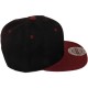 Casquette Snapback City Hunter - Noir / Bordeaux