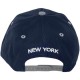 Casquette Snapback City Hunter - New York - Bleu Marine / Gris