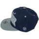 Casquette Snapback City Hunter - New York - Bleu Marine / Gris