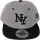 Casquette Snapback City Hunter - NY - Gris / Noir