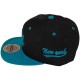 Casquette Snapback City Hunter - NY - Noir / Turquoise