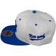 Casquette Snapback City Hunter - NY - Blanc / Bleu Royal