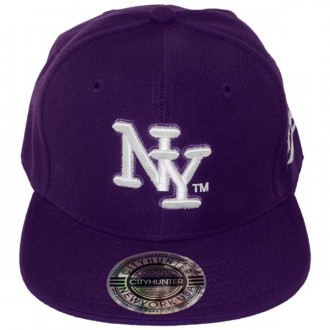 Casquette Snapback City Hunter - NY - Violette