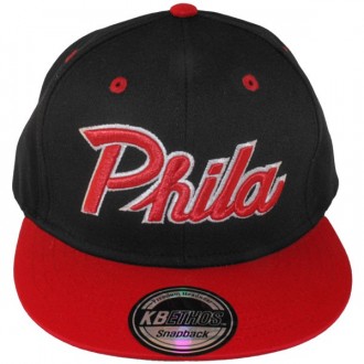 Casquette Snapback KB Ethos - Phila - Noir / Rouge / Vert