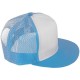 Casquette Filet Yupoong - Bleu ciel / Front blanc