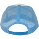 Casquette Filet Yupoong - Bleu ciel / Front blanc