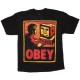 OBEY Basic T-Shirt - Black Obey Your Computer 