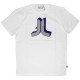 WESC T-shirt - White Wesc Shaded 