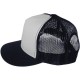 Casquette Filet Yupoong - Bleu marine / Front blanc