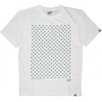 Scratch Science T-shirt - Diamond RVB - White