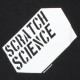Scratch Science T-shirt - White Basic Logo - Black