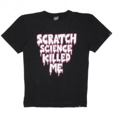Scratch Science T-shirt - Killed Me - Black